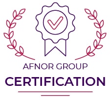 الشهادة - شعار شهادة اعتماد AFNOR الدولية