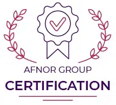 Zertifizierung - Logo AFNOR GROUP CERTIFICATION