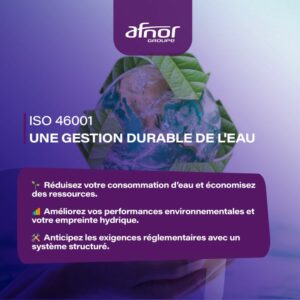 ISO 46001 : Optimisez la gestion de l'eau et préservez une resource précieuse