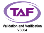 Taf logo vb for verification and validation