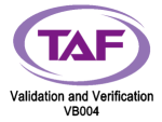 Taf logo vb for verification and validation